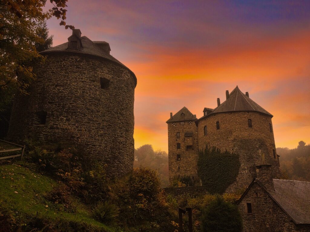 Castle in Belgian Ardennes