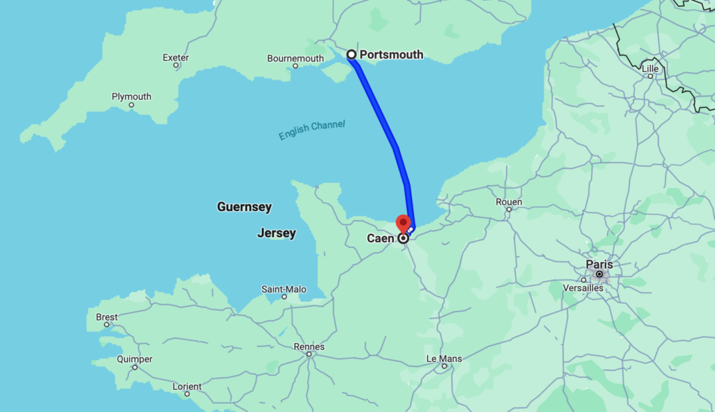 Portsmouth to Caen