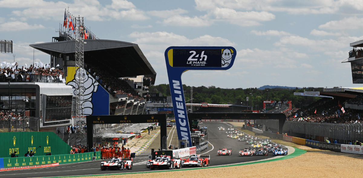 Le Mans action