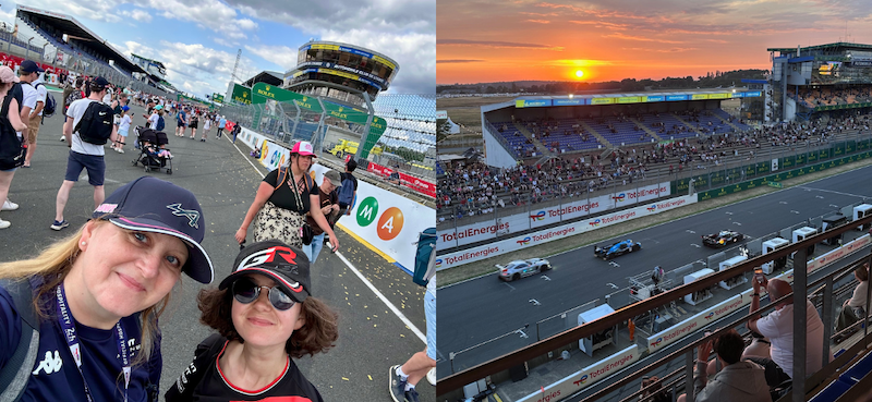 Le Mans competition winner Ines
